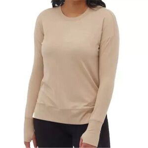 Bench Urbanwear Tan/Beige Long Sleeve Small